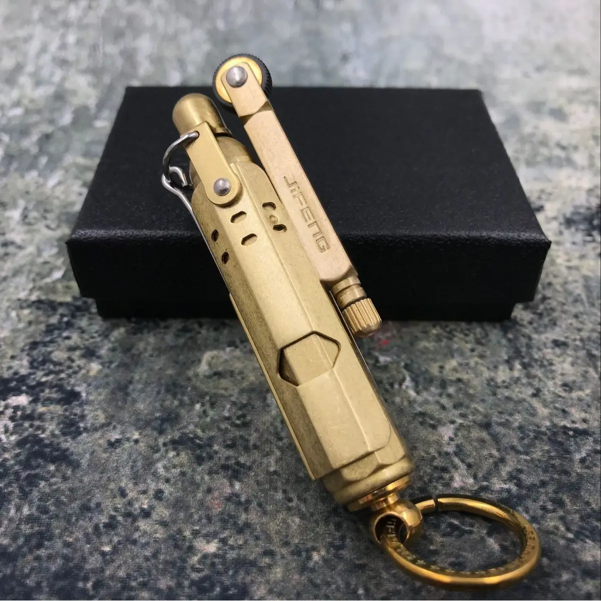 Оригинальная керосиновая Зажигалка JIFENG из кремня ручной работы Изысканная