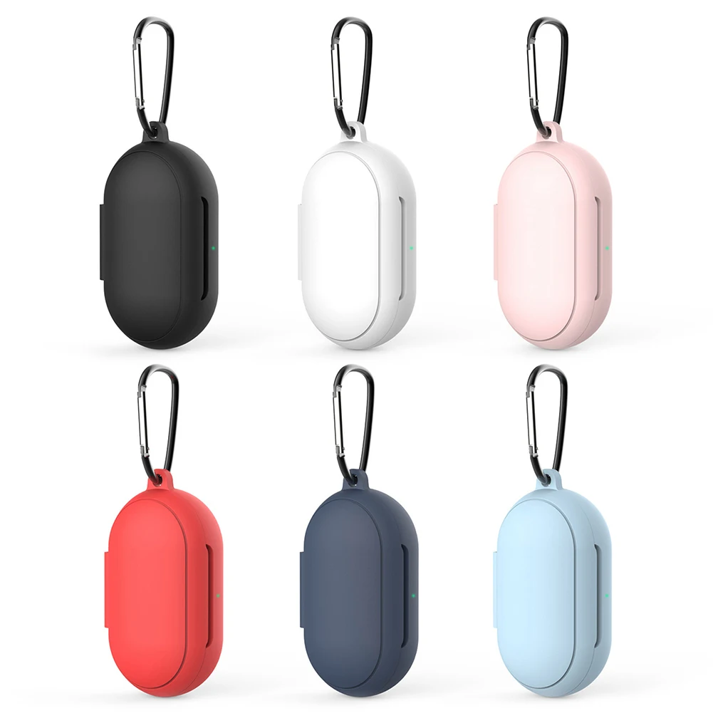 

Силиконовый защитный чехол для Samsung Galaxy Buds Plus, ударопрочный полноразмерный защитный чехол с брелоком, аксессуары для зарядки