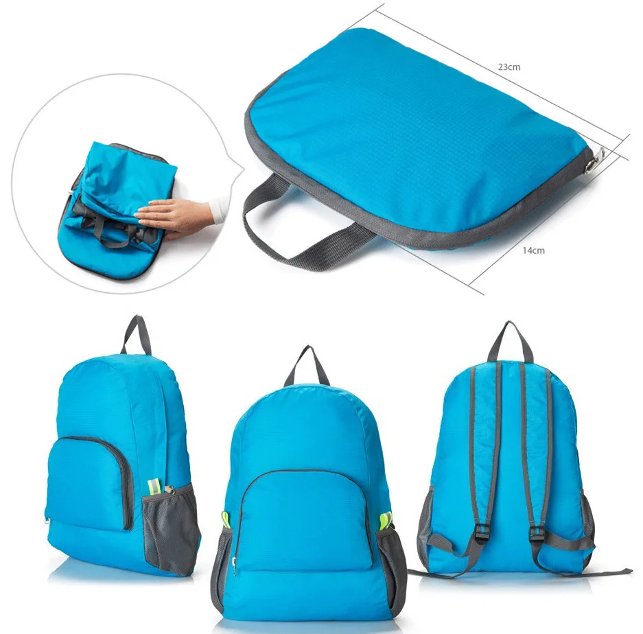 25L Ultralight Folding Climbing Backpack Last Sprinting the peak backpack Men Woman Fashion Portable traveling pack Bright Color | Спорт и