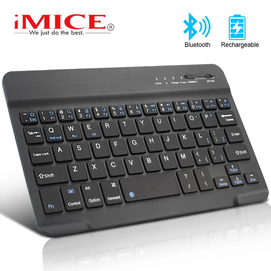 Беспроводная мини-клавиатура Bluetooth ультра тонкая портативная клавиатура