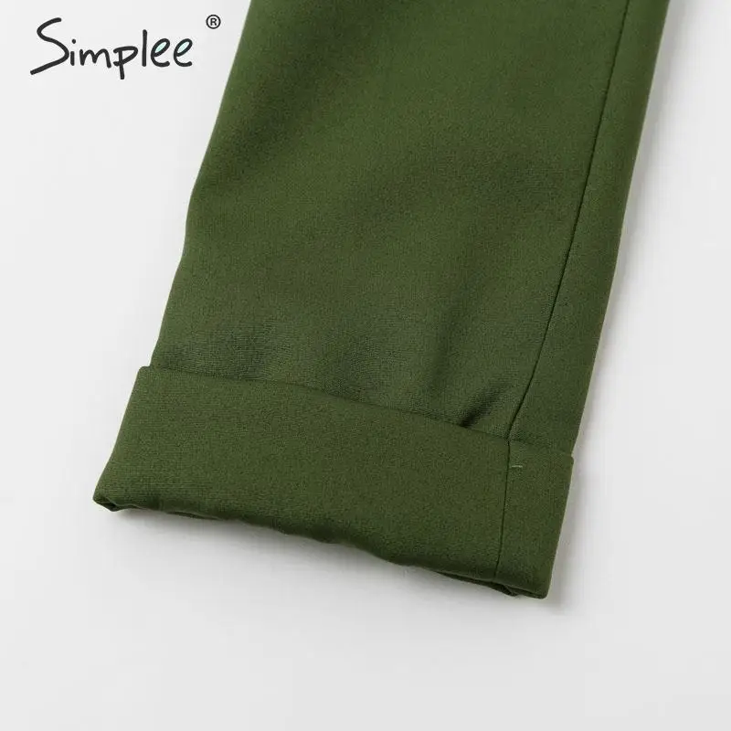 Simplee Двубортный женский пиджак Элегантный шикарный офисный осень зима верхняя