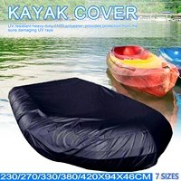 marine boat cover waterproof dustproof anti uv ice snow inflatable boat dinghy fishing rubber boat kayak sun cover heavy duty