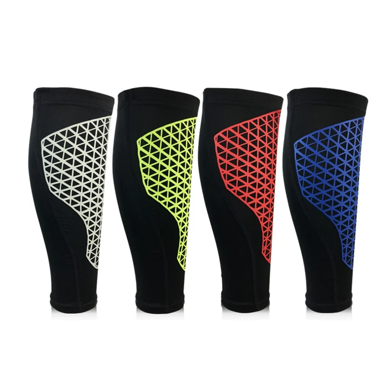 

1pc Compression Running Calf Leg Sleeve Anti-sweat Anti-slip Shin Guard Cycling Leg Warmers Sport Legwarmers Basketball Knee Pad