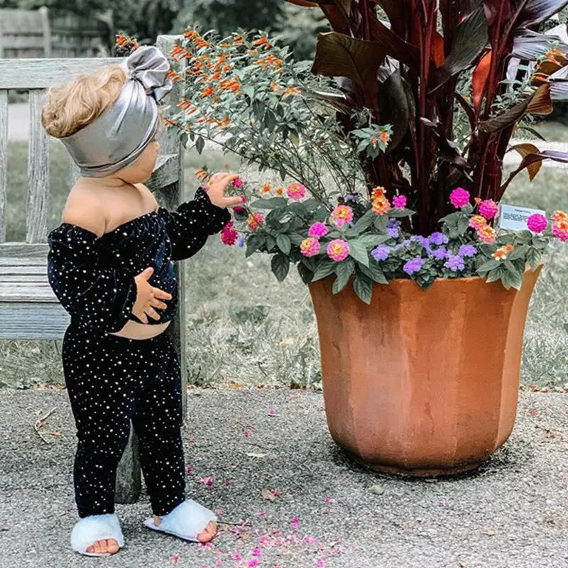 Комплект одежды из 3 предметов с блестками для маленьких девочек рубашка