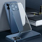 Чехлы для I Phone 13, чехол с гальваническим покрытием, матовый защитный чехол для Iphone 13 Pro Max Iphone13 ProMax Aifon 13Pro, силиконовый чехол