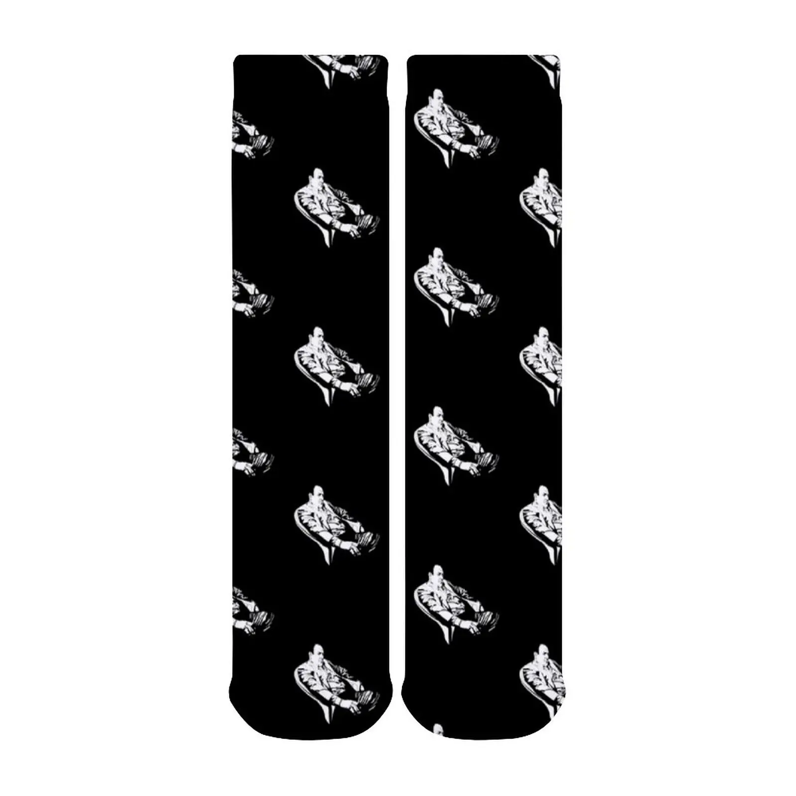 

Soprano Socks Large Chemical Fiber Classic Stockings Paint Fitness Men Anti Skid Socks