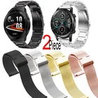 Браслет из нержавеющей стали для Huawei Watch GT 2 2e 3 Pro 46 мм 42 мм