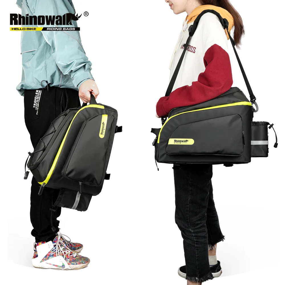 Rhinowalk Водонепроницаемый сумка для багажника 17L съемный плечевой ремень отсек