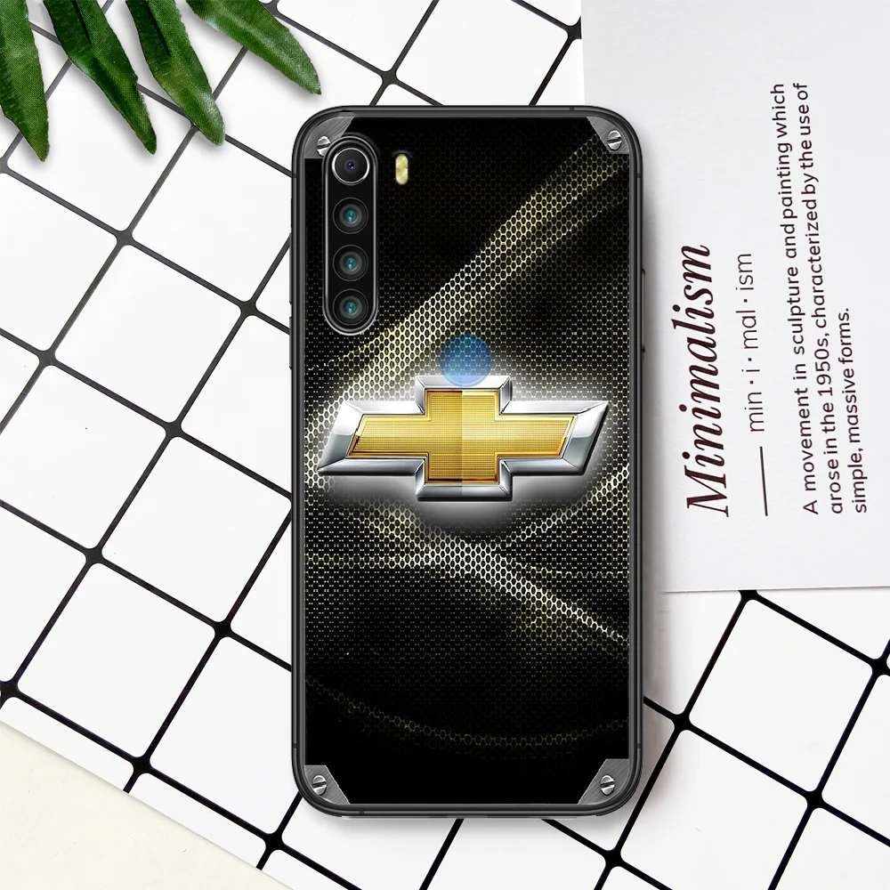 

Chevrolet American Car Brand Phone Case For Xiaomi Redmi Note 7 8 8T 9 9S 4X 7 7A 9A K30 Pro Ultra black Cell Luxury Prime Tpu