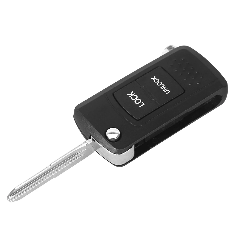 KEYYOU 2 кнопки программируемый ключ для автомобиля чехол для Mitsubishi lancе Outlander endelipse Galant дистанционный ключ чехол