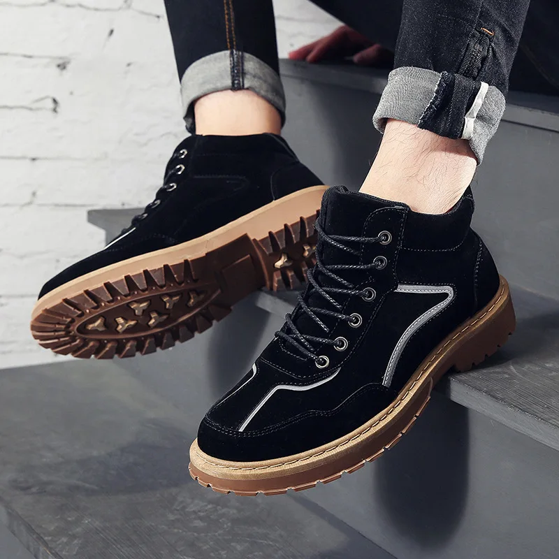 

Season Male Fund Reflect Light In Canister Martin Boots Keep Warm Male Boots Snowfield Boots