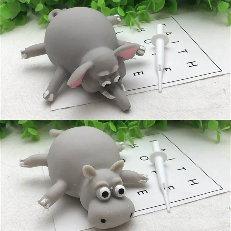 11-2Pcs 1-2 шт., забавные игрушки-животные, надувной водный шар, Сжимаемый шар, пузырьковый шар, облегчение стресса, детские игрушки, новинка, вечерние, подарок - Цвет: 11-2Pcs