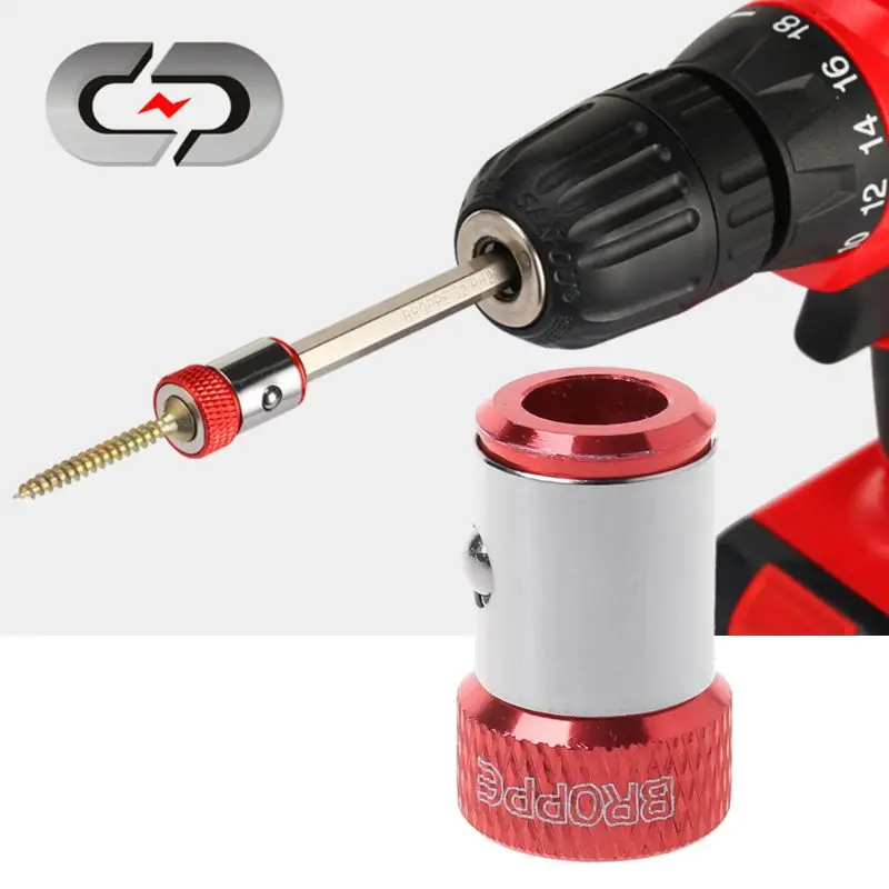 

1PC Screwdriver Magnetic Ring 1/4" 6.35mm Metal Strong Magnetizer Screw For hexagon screwdriver bits