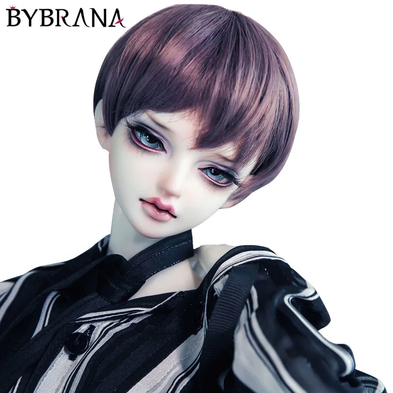 Парик Bybrana BJD 1/3 волосы для мальчика короткие имитация мохера|Куклы| |