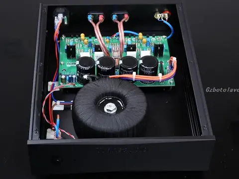 Улучшенный усилитель HiFi 75 Вт + 75 Вт на основе цепи усилителя мощности Naim NAP200 двухканальный аудиоусилитель с потенциометром ALPS27