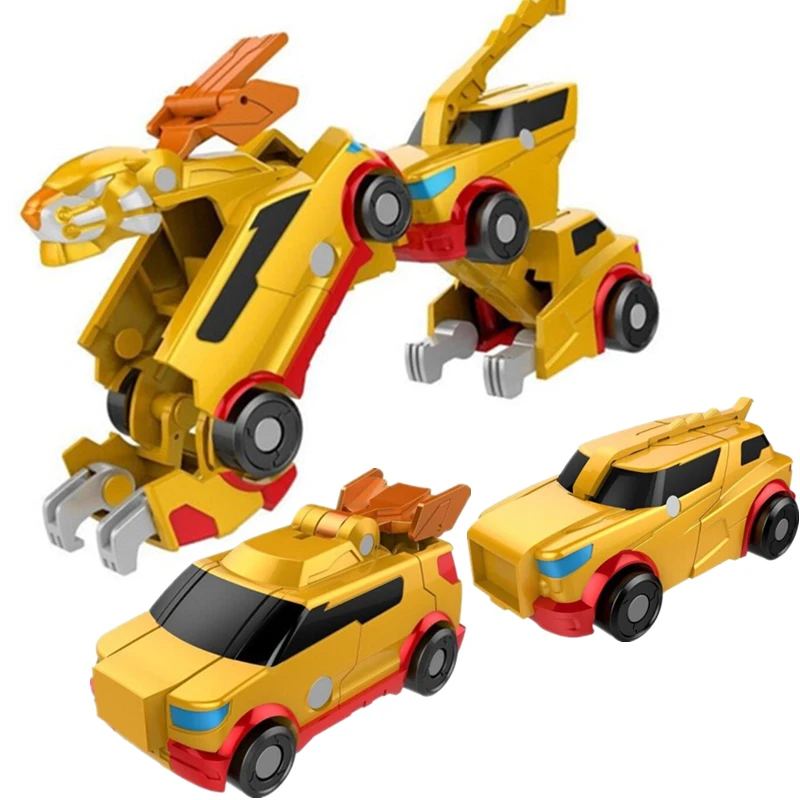 Робот трансформер скоростной комбинации машинка Механический Зверь экшн