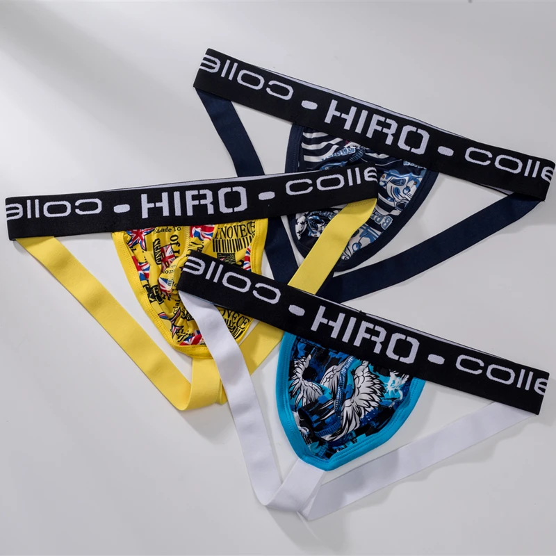 

ORLVS Men's Underwear Men Sexy Briefs Jockstrap Pouch Cuecas Man Cotton Panties Thongs Mesh Underpants Gay Slip Homme Srting