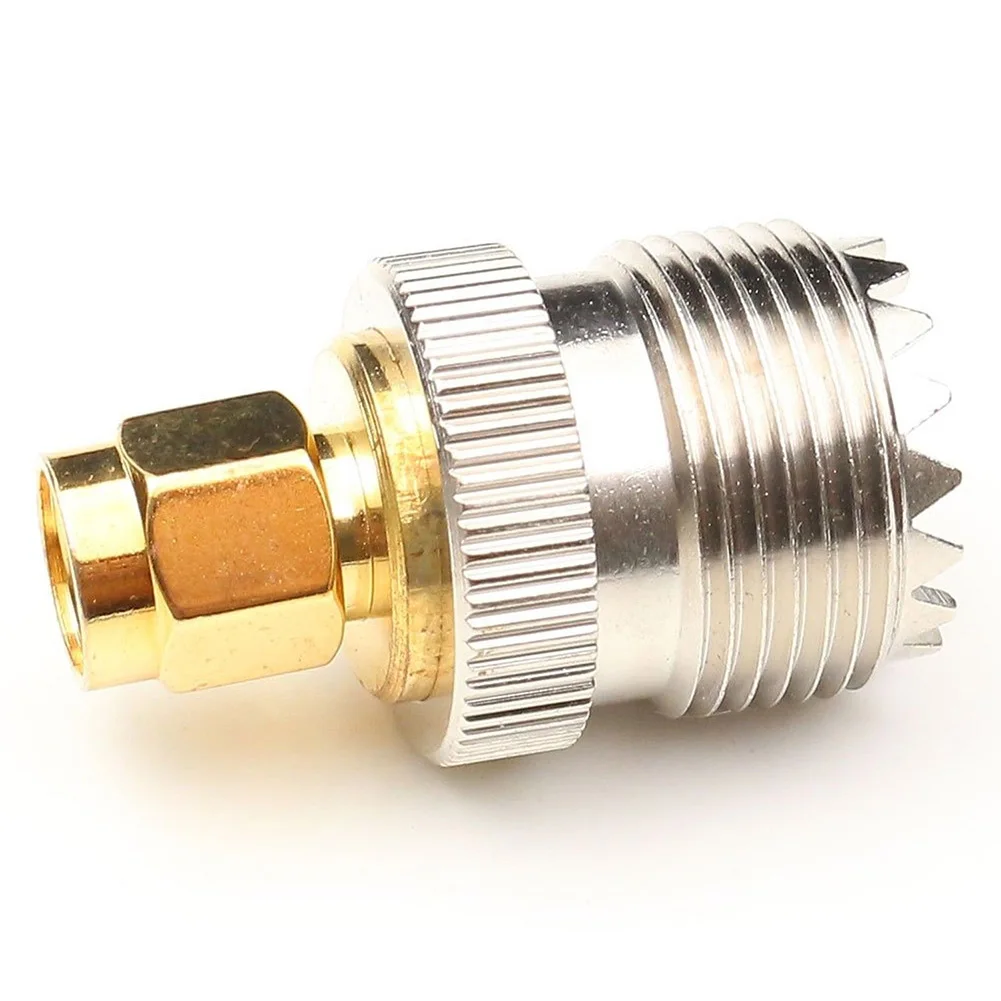 Female To SMA Male Converter Portable Adapter SO-239 Connector RF Coax Durable |