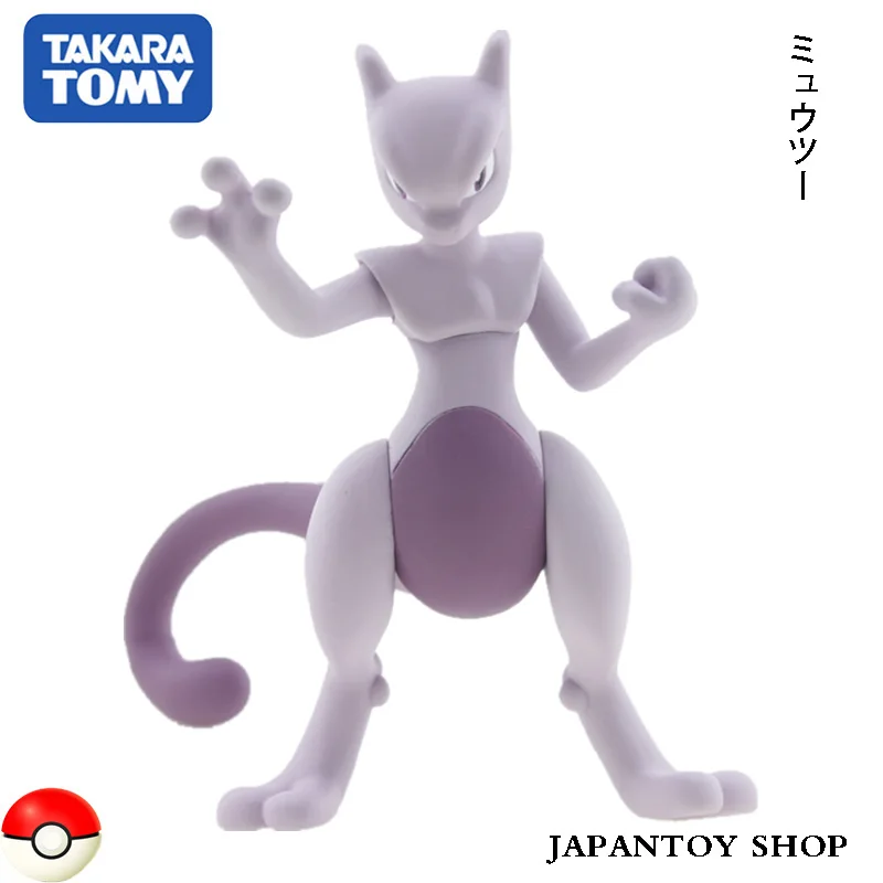 Takara tomy tomica moncolle ex Покемон фигурки mewtwo ehp16 Горячие миниатюрные детские игрушки digimon