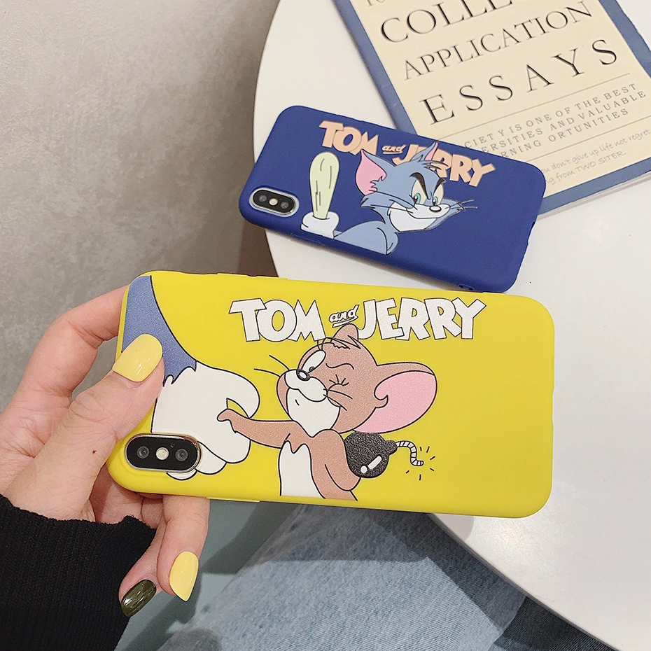 Tom Jerry Cute Case for Huawei P20 P30 Lite Pro Honor 8X 10 View 20 9 8 9X Mate Nova 4 3 3i 4e 3e Cartoon Phone Cover |