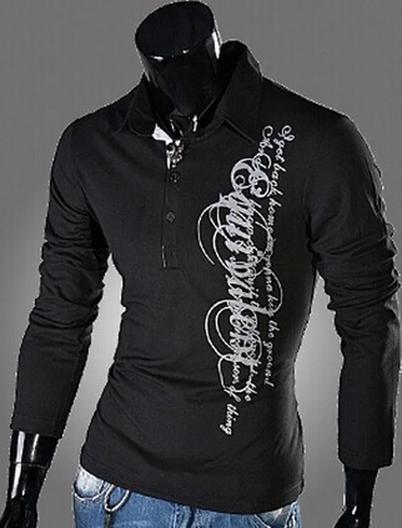 ZOGAA 2019 Мужская рубашка поло модная повседневная однотонная дышащая лето Осень