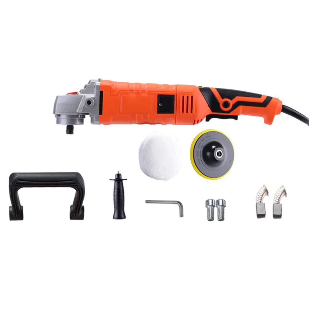 

1580W 220V Grinder Mini Polishing Machine Car Polisher Sanding Machine Orbit Polish Adjustable Speed Sanding Waxing Power Tools