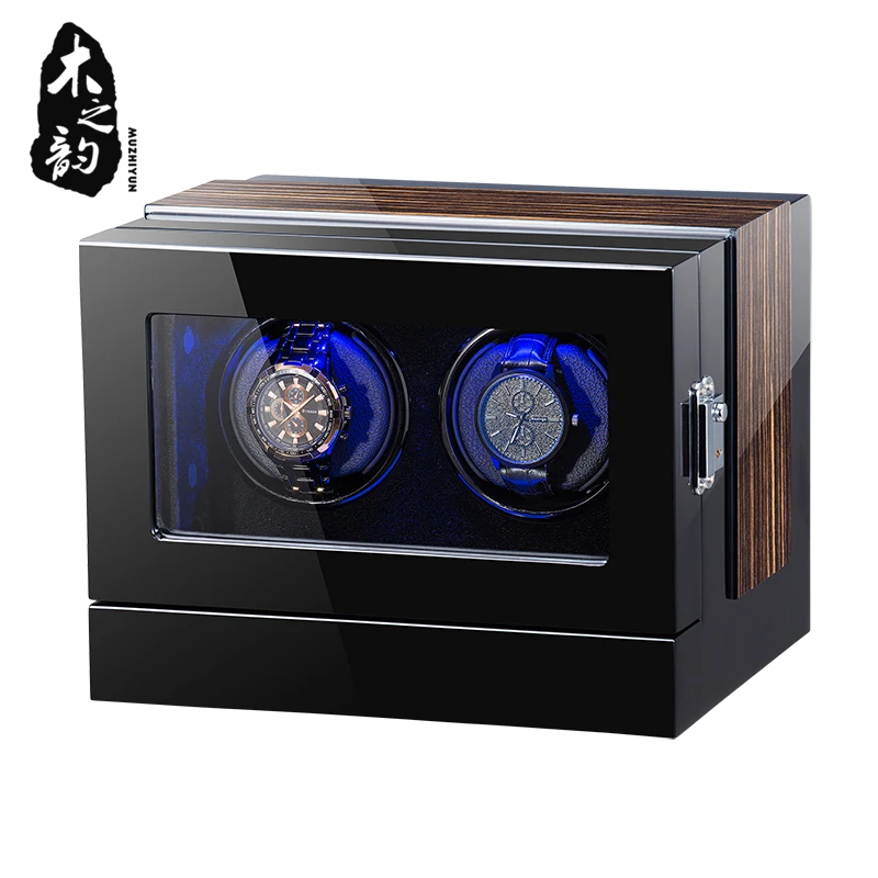 Автоматические роскошные часы Winder Box Аксессуары Часы Дисплей механические вращающиеся часы Uhrenbeweger для мужчин часы