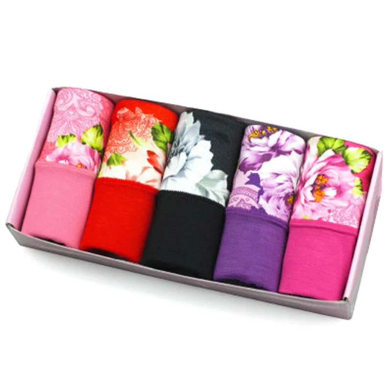 Трусы женские бесшовные 5 шт./лот S-4XL | Женская одежда