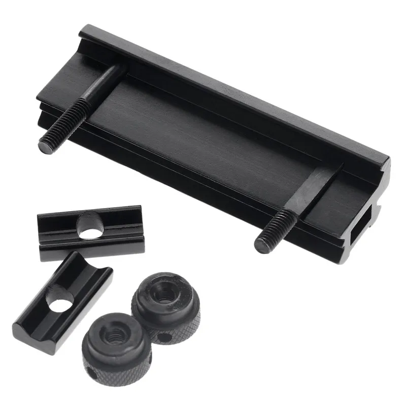 Тактическое Крепление адаптер для прицела винтовки с прозрачной основой 8 слотов