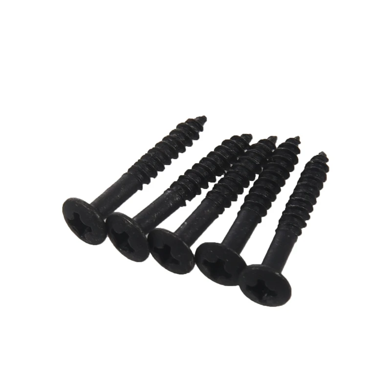 

1 Pcs Black 6 String Fixed Hard Tail Guitar Bridge & 20 Pcs Guitar Bass Side Dot