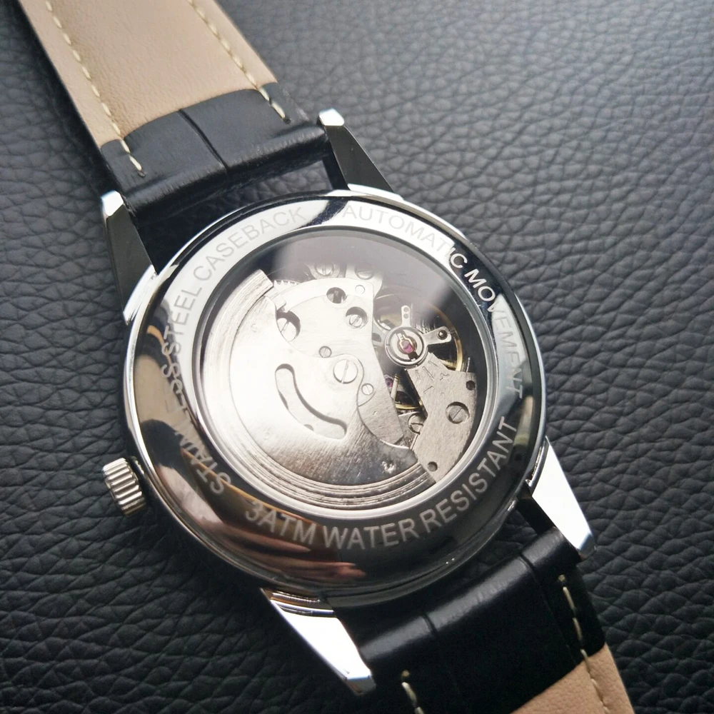 Роскошные арабские часы с автоподзаводом механические цифрами