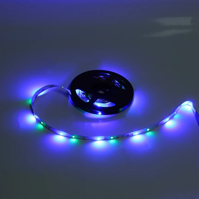 

300Leds 3528 Smd Rgb Led Light Strip + 44 Key Ir Remote Controller Non-Waterproof Dc12V 60Leds Flexible Lighting Ribbon Tape
