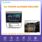 9 дюймов Android10 для Toyota Alphard 2002-2009 RDS автомобильный навигатор для DSP CarPlay автомобильный Радио мультимедийный видеоплеер стерео GPS