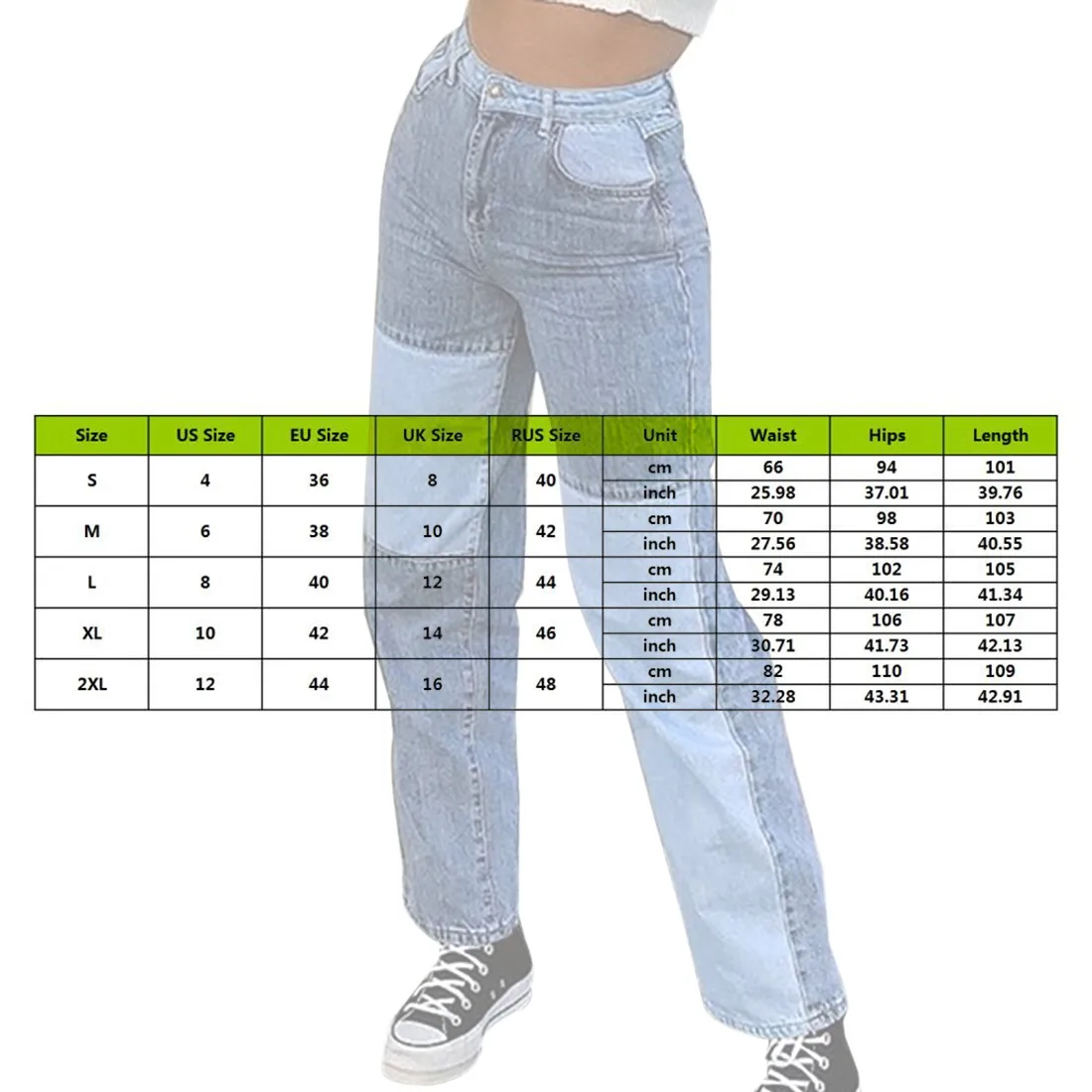 

Patchwork Straight Women's Jeans Baggy Vintage High Waist Boyfriends Mom y2k Denim Distressed Streetwear 2021Female Jeans