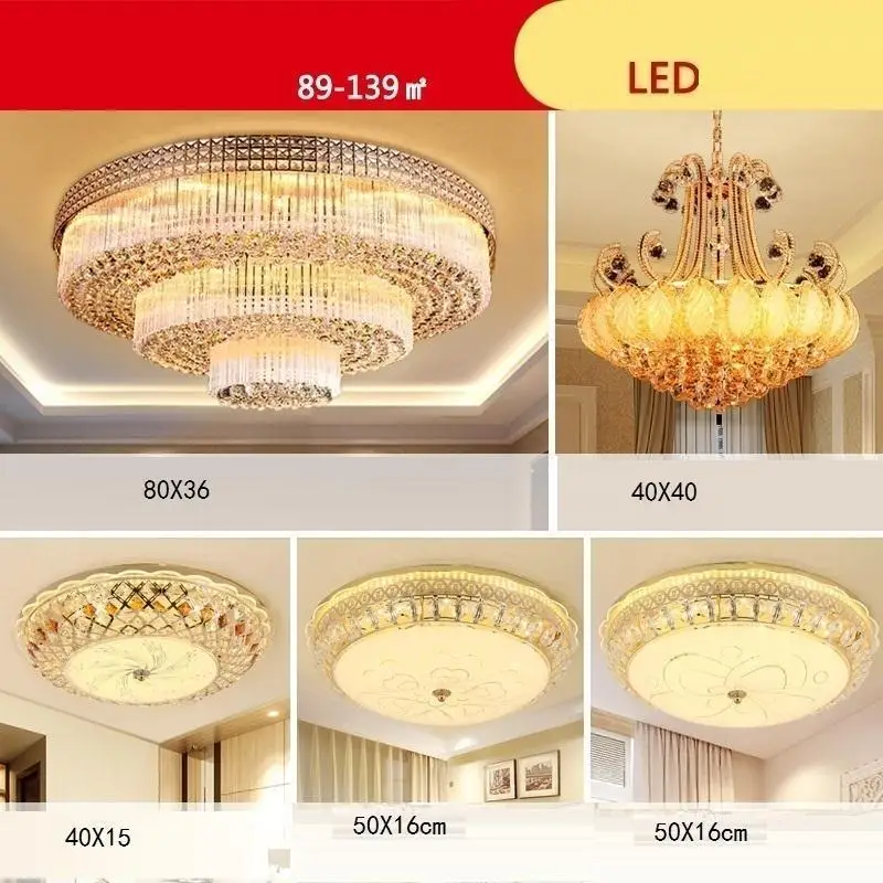 colgante moderna celling luminaire for lampada lampara techo plafonnier living room luminaria de teto crystal ceiling light | Лампы и