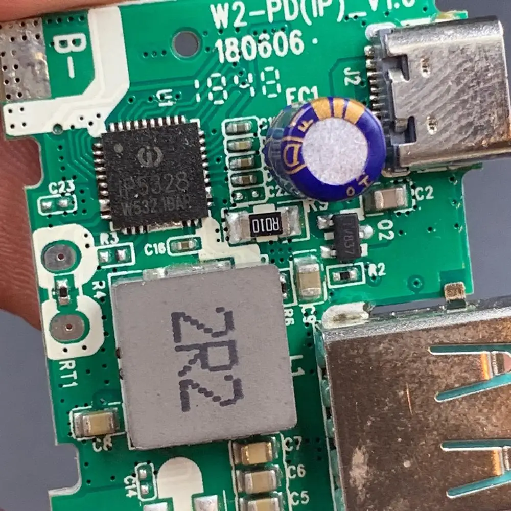

PD/QC3.0 fast charging Module,IP5328P chip PD fast charging board Typ-c two-way DIY Power Bank