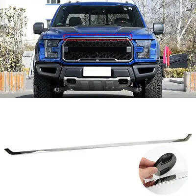 

Накладка на передний капот для Ford F150 F-150 2015-2018, нержавеющая сталь, хромированная