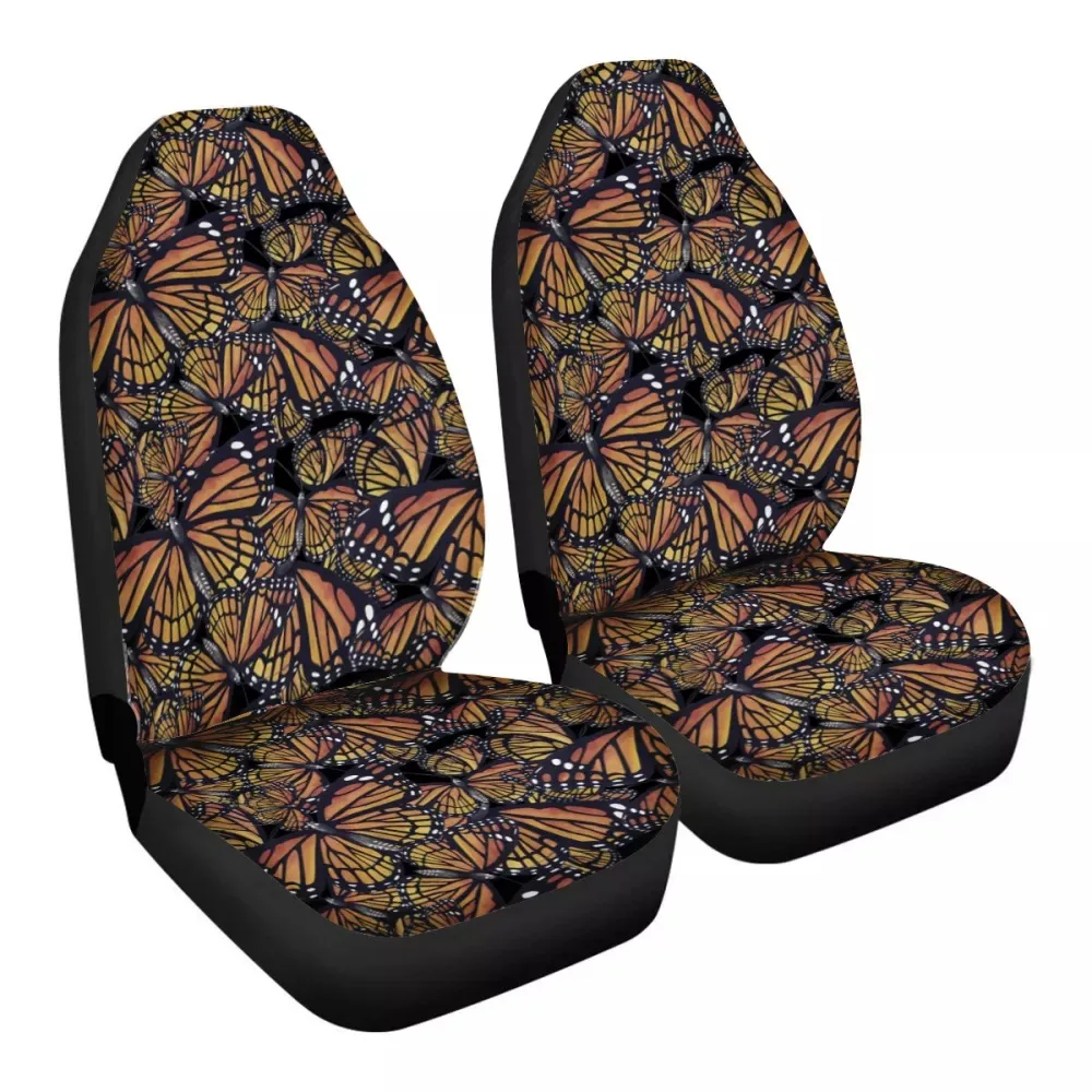 

PinUp Angel Butterfly Prints Thick Auto Interior Decor Easy to Install Car Seat Covers Waterproof Vehicle Front Seat Cushion