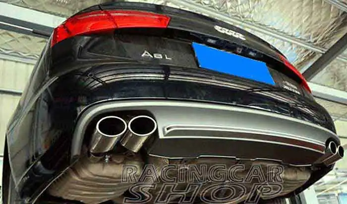 Quad глушитель наконечники Pip 1 пара для AUDI A5 A6 C7 A7 Non-Sline 2012UP A081W
