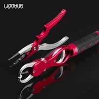 linnhue aluminum alloy multifunctional fishing pliers grip set fishing tackle hook cutter line splitter ring high quality tool