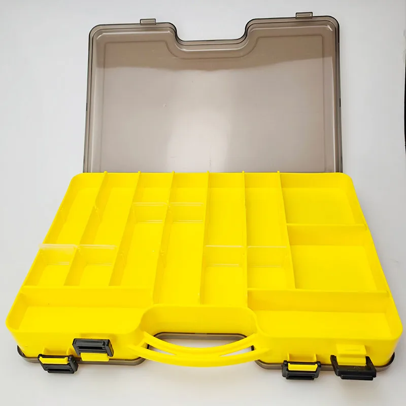 

Fishing Waterproof Fishing Tackle Box Double-Sided Opening and Closing Bait Box Multifunctional Hook and Bait Accessory Box 4.8