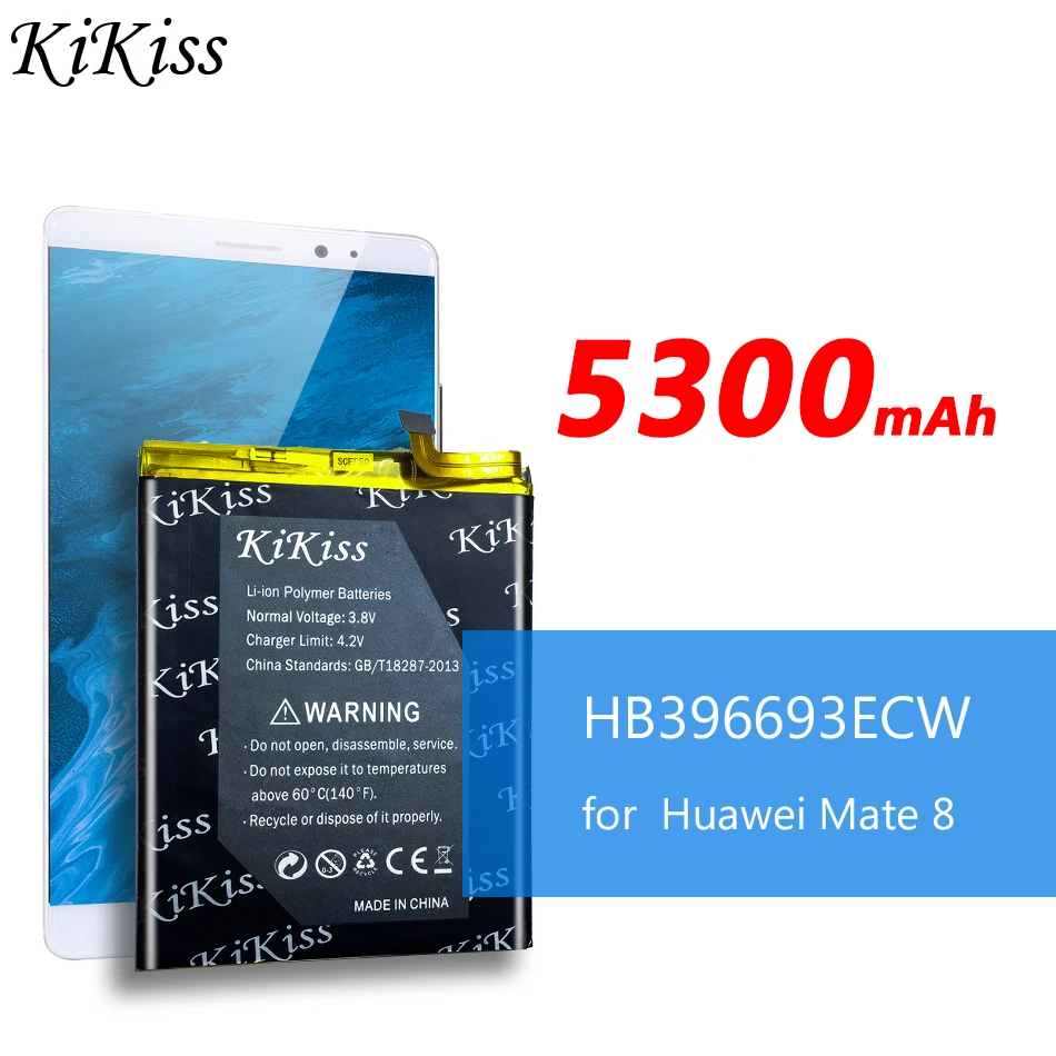 KiKiss аккумуляторная батарея для мобильного телефона Huawei Mate 8 Mate8 мобильных
