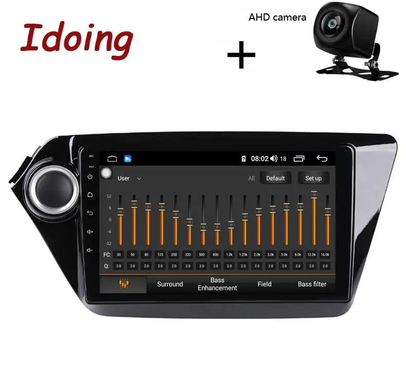 Idoing " Автомобильный Радио Видео плеер для Kia RIO 3 UB QB RIO 4 FB 2011- навигация gps Аксессуары для Android седан No 2 din DVD - Цвет: Standard with AHD