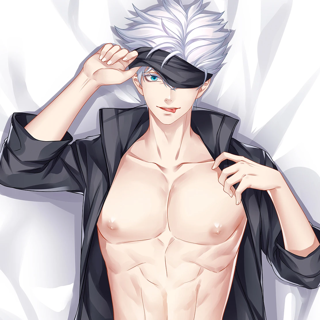 

Anime Jujutsu Kaisen Gojo Satoru Male Cosplay Dakimakura Hugging Body Pillow Case Japanese Otaku Pillow Cushion Cover Xmas Gifts