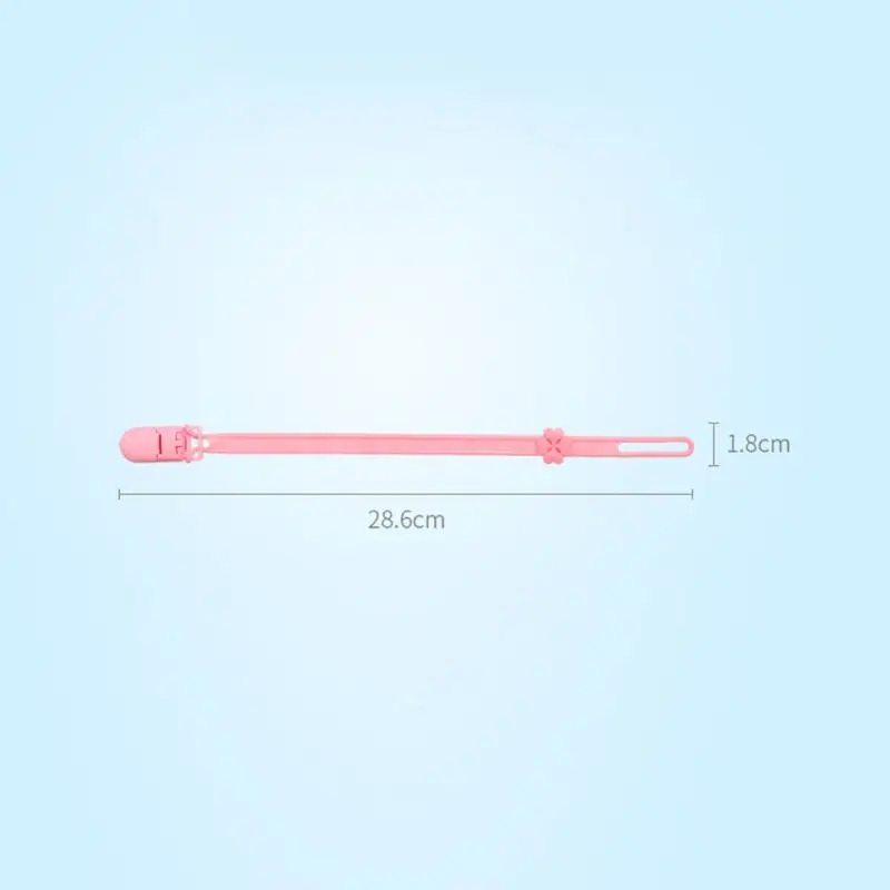 

Baby Pacifier Soother Clip Chain Adjust Feeding Nipple Holder Accessories Leash Strap Nipple Holder for Infant Feeding