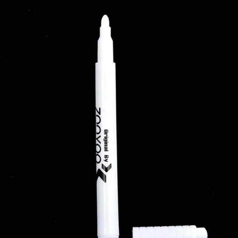 Белая жидкая меловая маркировка стеклянная доска ручка белая чернильная оконная