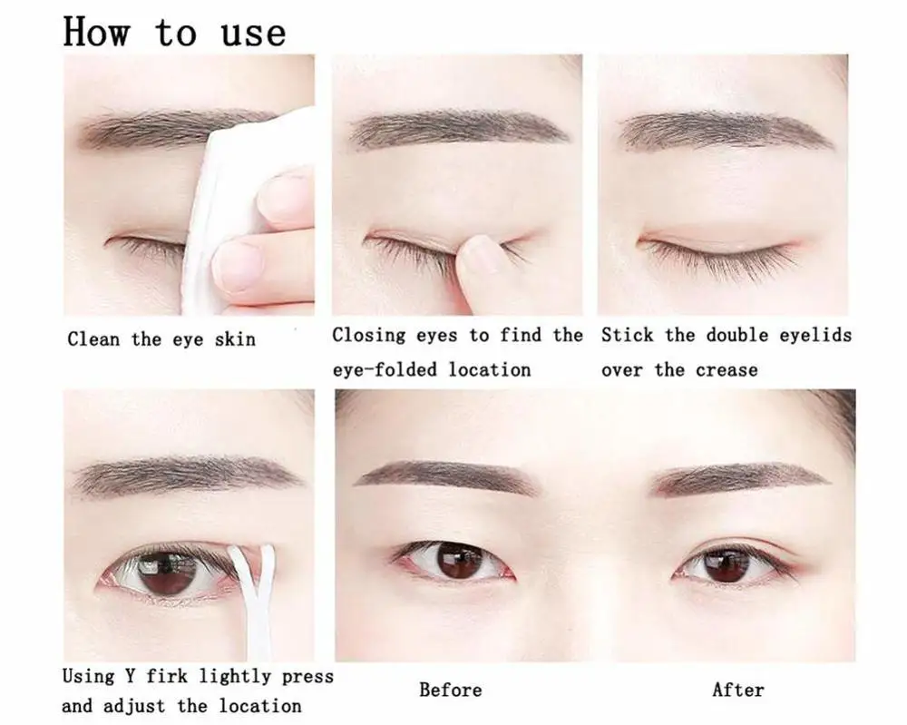 960 шт. лента для век наклейка невидимая двойная Складная кружевная паста