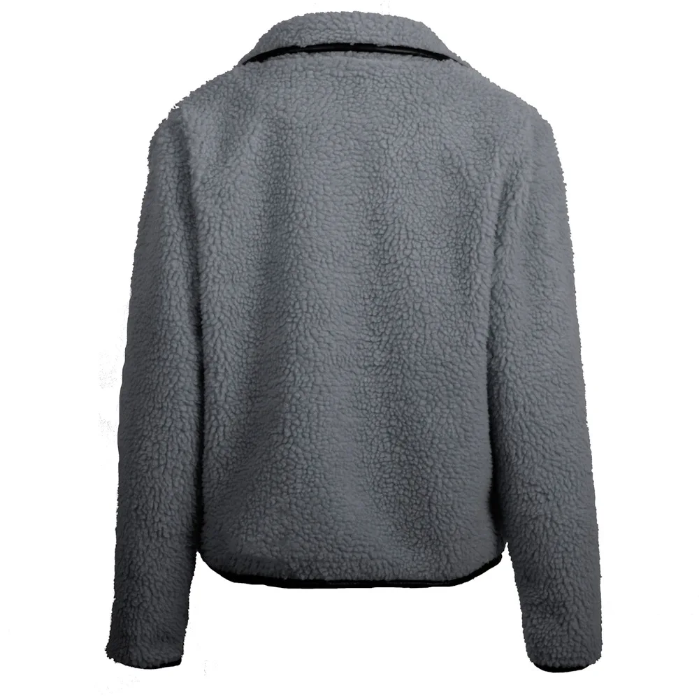 Женская зимняя кожаная куртка теплая одежда зима 2020 байкерская Новое