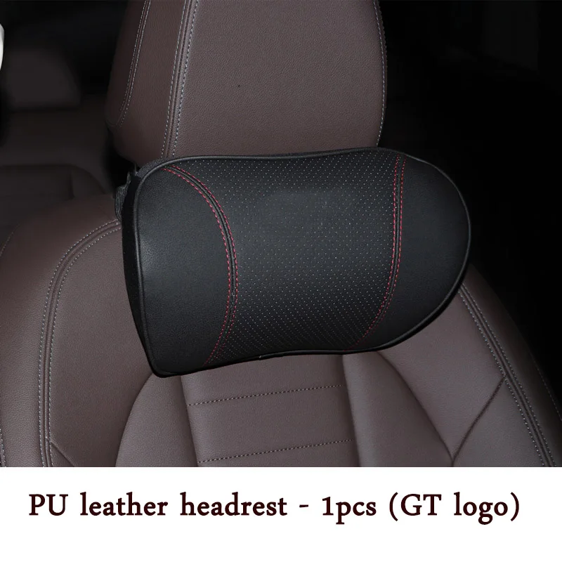product picture 4 Lsrtw2017 Кожаный Автомобильный подголовник Lumabr Подушка Одеяло Подушка для peugeot 3008 5008 аксессуары - Название цвета: product picture 4