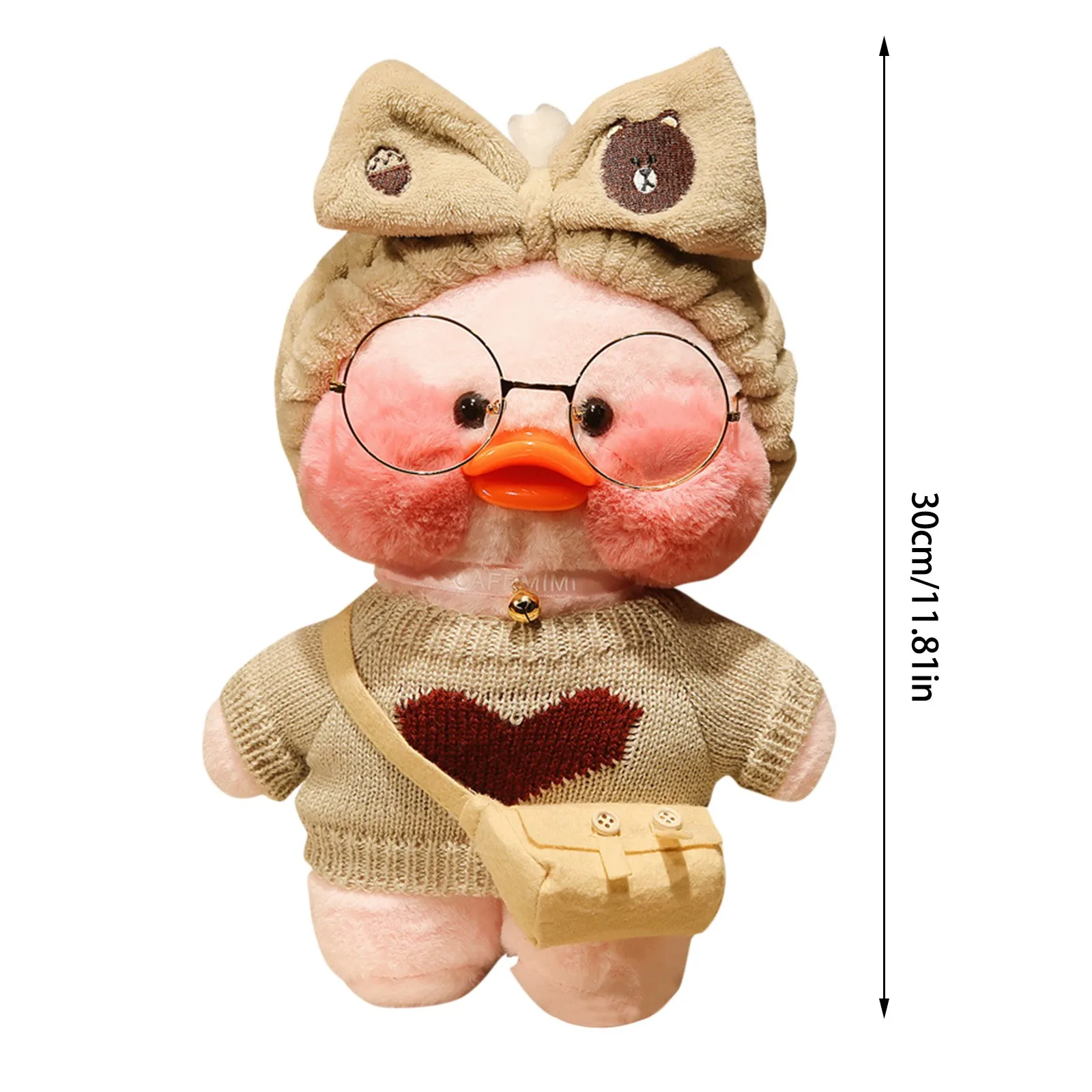 Корейский Единорог Тоторо 30 см гиалуроновая кислота маленькая Желтая утка кукла